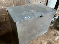 Sectional galvanised feed bin