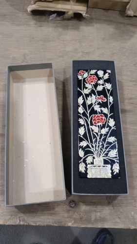 Boxed Korean Mother of Pearl box