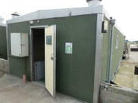Finrowe Systems Ltd Portapig portable nursery/weaner unit. 13.8mx4.2m accommodating approx 200 weaners. Completely fitted out and in good condition including slatted floor, feeders, nipple drinkers, controlled environment, alarm system etc. 2007