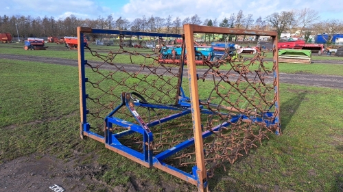 Rayson 16ft folding grass harrows, 2019