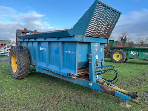 Bunning Lowlander 120 muck spreader
