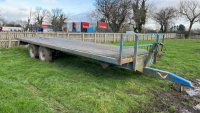 Stewart 26ft low loader/bale trailer - 2