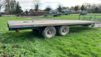 Stewart 26ft low loader/bale trailer - 3