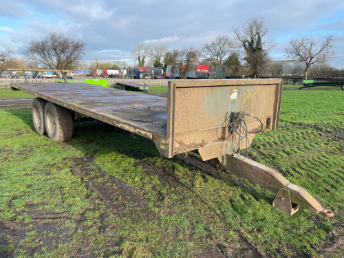 Easterby 25ft bale trailer