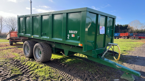 Bailey 12T trailer,2014, 560 flotation tyres, vgc
