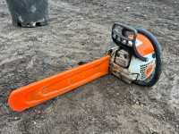 Stihl M181 chainsaw, handle broken but gwo otherwise