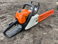 Stihl M181 chainsaw, handle broken but gwo otherwise - 3