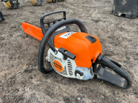 Stihl M181 chainsaw, handle broken but gwo otherwise - 4