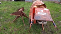 Belle cement mixer with stand
