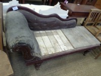 Chaise longue for restoration