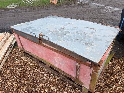 Lockable dead stock box