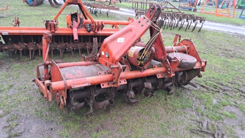 Krone rotavator, working order