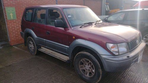 1998 Toyota Land Cruiser Colorado 3.0 GX, TD Auto - R46VAK - MOT Expired - 00’s 293840 - 4 former keepers - On V/Car Register as Insurance Theft - V5 in office