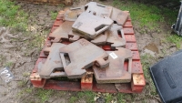 10 Massey Ferguson 45kg tractor front weights