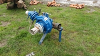 Bauer tractor mounted water pump and slurry pump