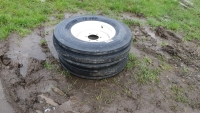 Pair 7.50-16 Tractor fronts, new