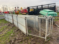 IAE sheep race, shedding gate, 4 panels, trap door