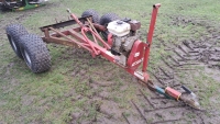 Logic quad sprayer buggy with Honda engine with pto