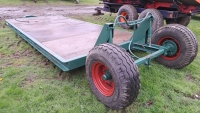 Drop floor low loader trailer - 3