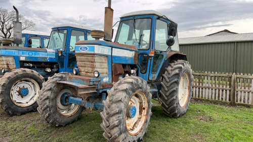 Ford 7710 4wd tractor, UDP 447Y