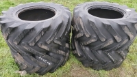 4x Goodyear teleporter tyres 16/70-20 10ply gwo