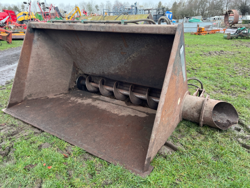 Agriweld root feeder bucket, 3 point linkage