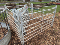 10 x 5` metal lambing hurdles