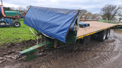 Bailey 26ft bale trailer with sprung drawbar
