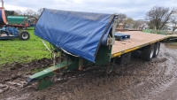Bailey 26ft bale trailer with sprung drawbar