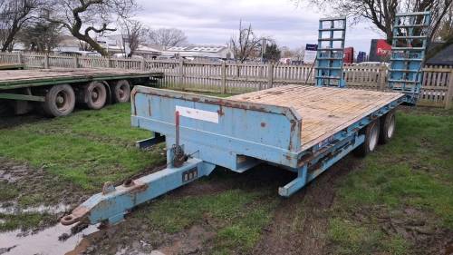 Chieftain low loader 19ft trailer