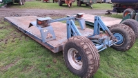 Drop down low loader trailer - 3