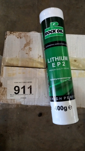 Box of cartridge grease tubes, new old stock
