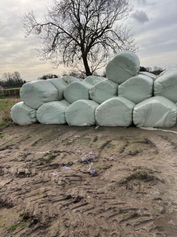 50 Round silage bales, collection from YO61