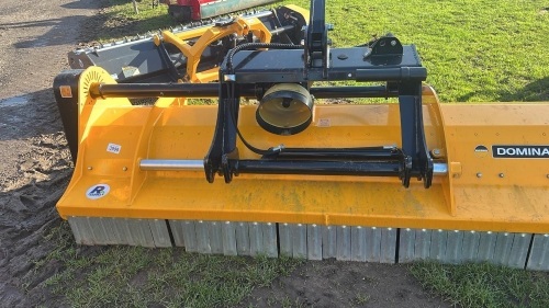 McConnel 280 flail mower, new and unused, side shift