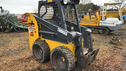 Thomas 105 skidsteer, 680hrs from new, excellent condition
