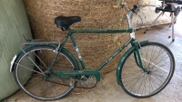 Gents green Puch touring bike