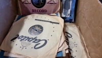 Box of LPs, 78s and singles - 4