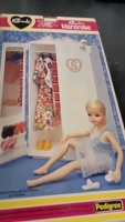 C.1970s Sindy doll caravan and Sindy wardrobe in original box - 2