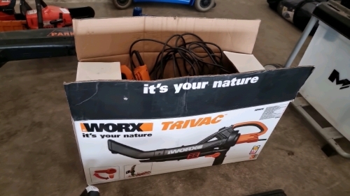 Worx Trivac 3000W leaf blower/vac