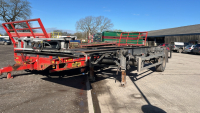 Single axle Urban artic trailer