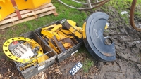 2 boxes of Bogballe and KRM fertiliser spreader parts