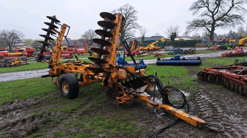 Simba MK2 hydraulic folding disc harrows