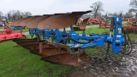 Lemken Europal 7X 5F auto reset plough c/w press arm, 2009