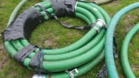 Slurry tanker pipes