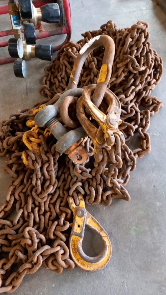 4 leg lifting chains | York Machinery Sale (Building materials, small ...