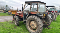 Massey Ferguson 350 4wd tractor with cab and loader - 3