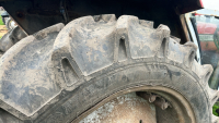 Massey Ferguson 350 4wd tractor with cab and loader - 5
