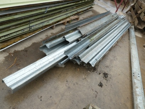 Galvanised purlins