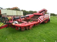2005 Grimme GT170S potato harvester c/w wheel drive, picking off table and Dolman rollers