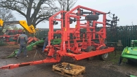 Quivogne Jupiter 6m trailed Terrano spring leg cultivator , 2008.